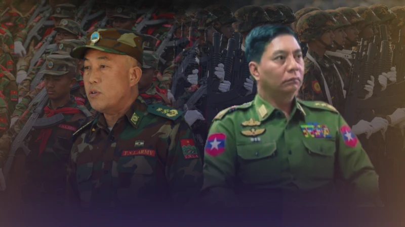 Why does the discussion between the TNLA and the Tatmadaw not produce results?