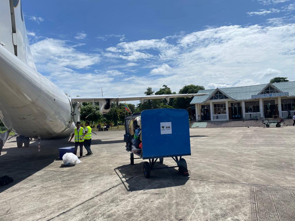 ဟုမ္မလင်း-ခန္တီး အပါ ၁၁ မြို့ကို လေကြောင်းမဖြစ်မနေ ပြေးဆွဲရမည်