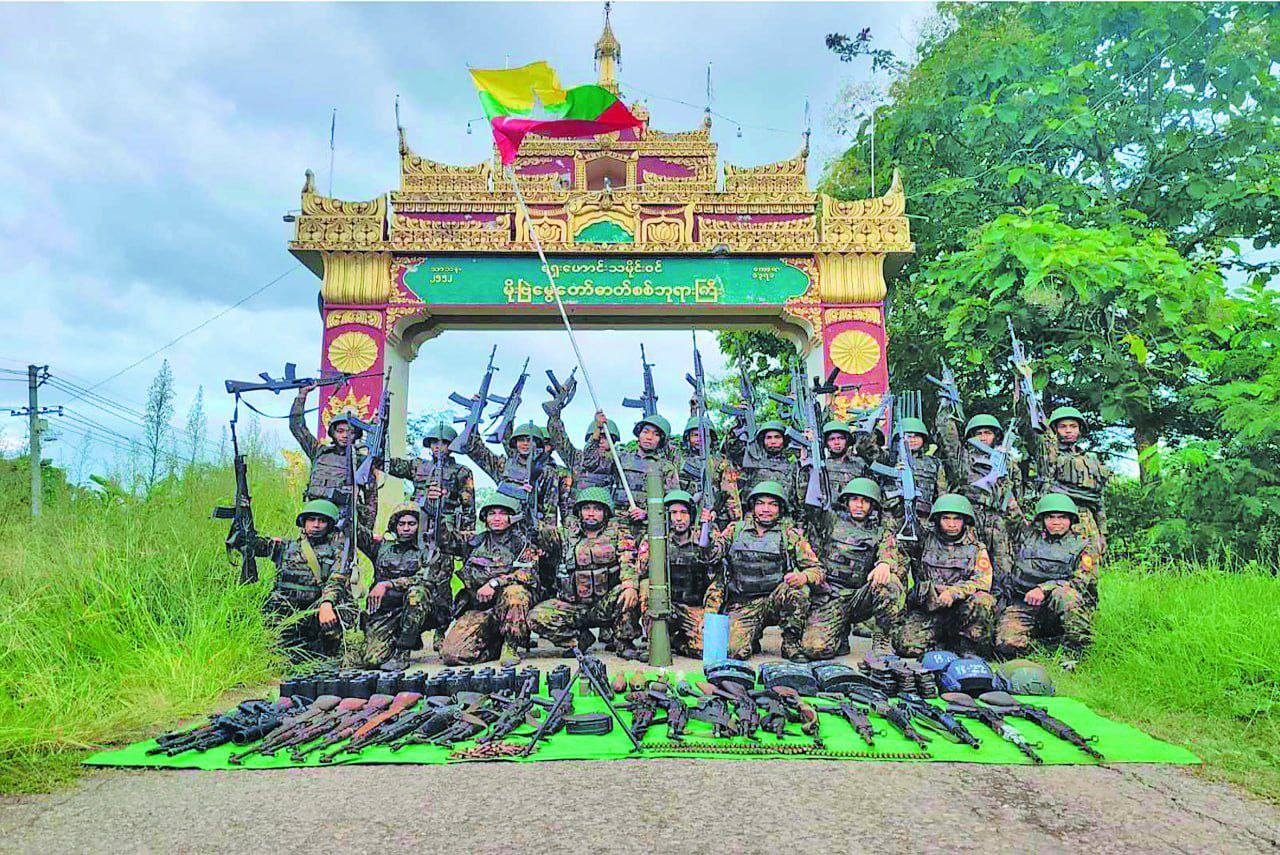 The Tatmadaw announces it has regained control of Mobye