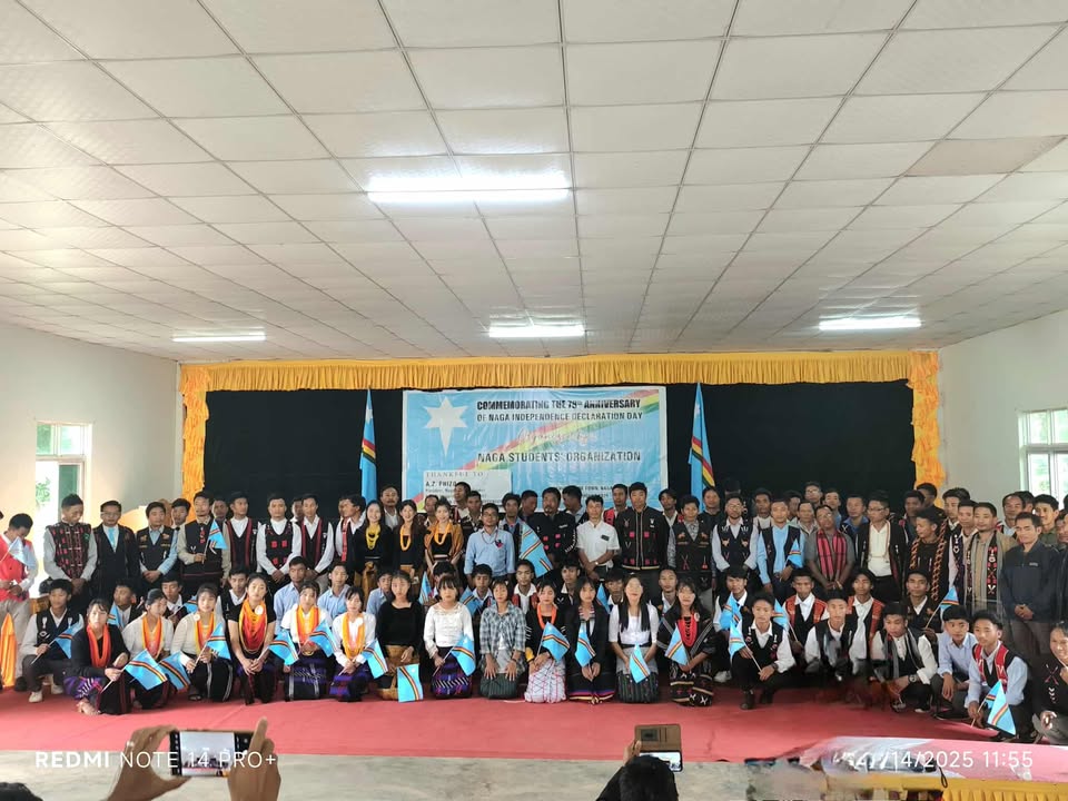 နာဂကျောင်းသားများအဖွဲ့က နာဂလွတ်လပ်ရေးနေ့ ကျင်းပ