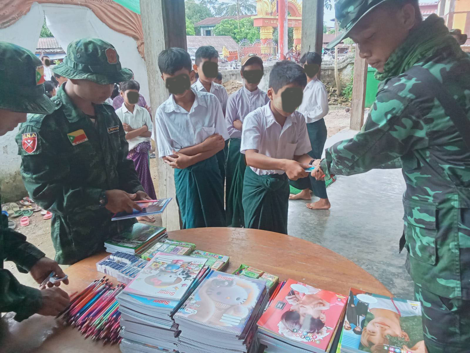 SNA Opens School for Displaced Children to Continue Their Education