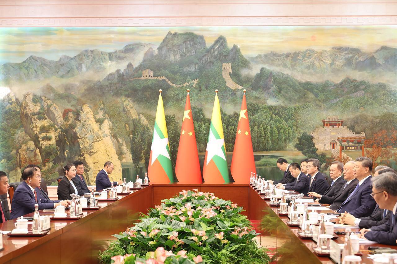 SCO အဖွဲ့ဝင်ဖြစ်ရေး ကော်မရှင်ဥက္ကဋ္ဌနှင့် သမ္မတရှီ ဆွေးနွေး 