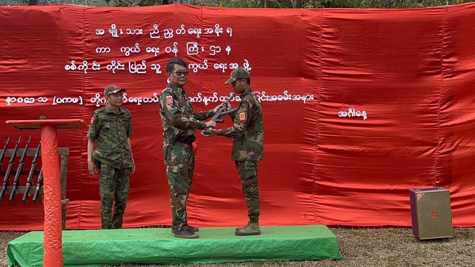 နာဂဒေသ ပကဖကို NUG လက်နက်တပ်ပေး