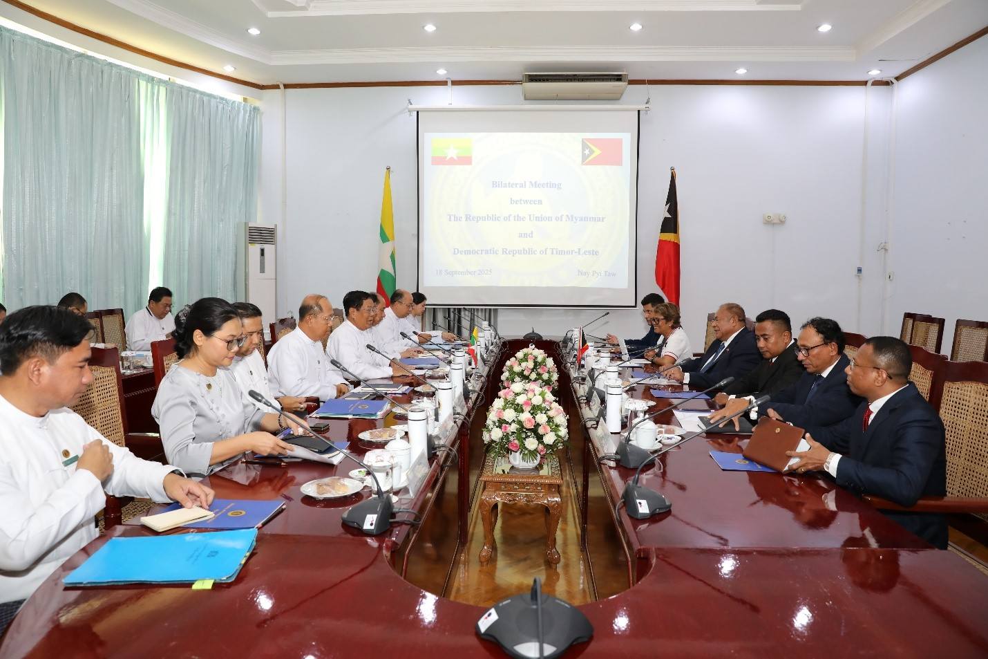 မြန်မာအစိုးရကို ဆန့်ကျင်ခြင်းနှင့်ရုံးဖွင့်ခြင်း ခွင့်မပြုဟု တီမော ပြော