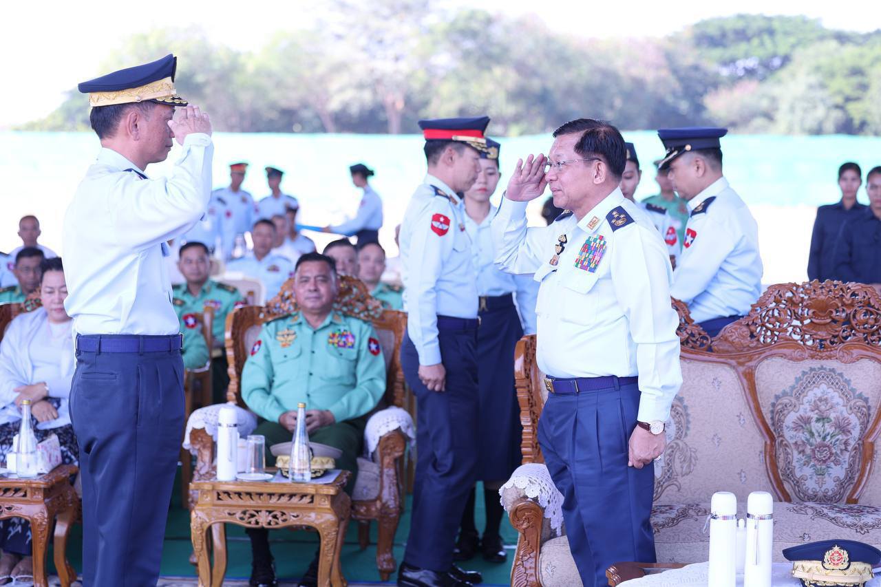 တပ်မတော်(လေ) တည်ထောင်မှု ၇၈ နှစ်ပြည့် ကျင်းပ