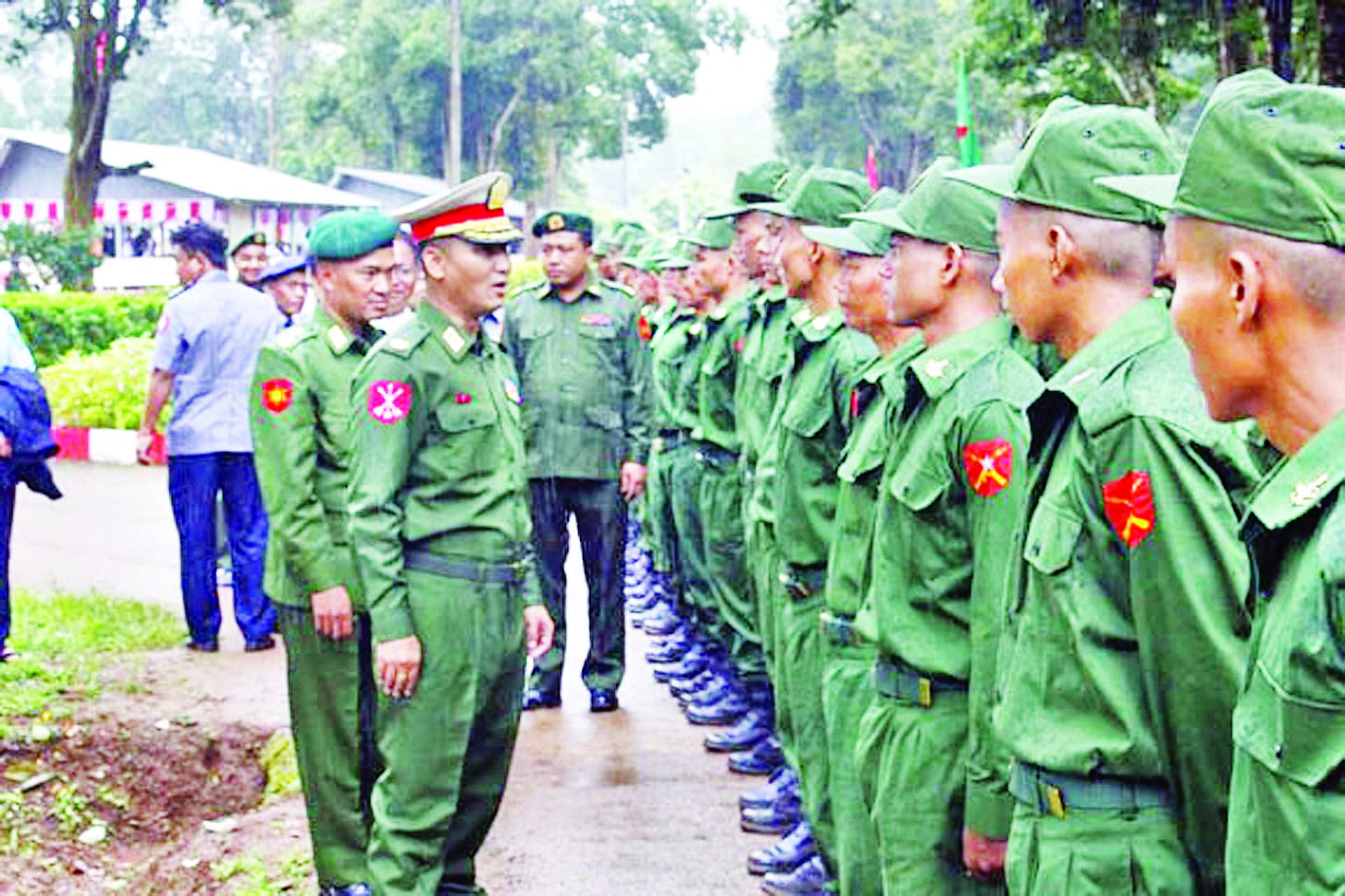 Necessary to inform what kinds of jobs have been created for ex-military personnel