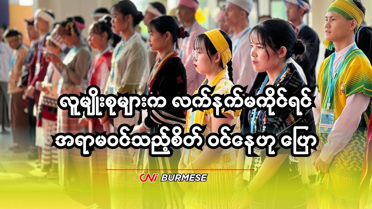 လူမျိုးစုများက လက်နက်မကိုင်ရင် အရာမဝင်သည့်စိတ် ဝင်နေဟု ပြော 