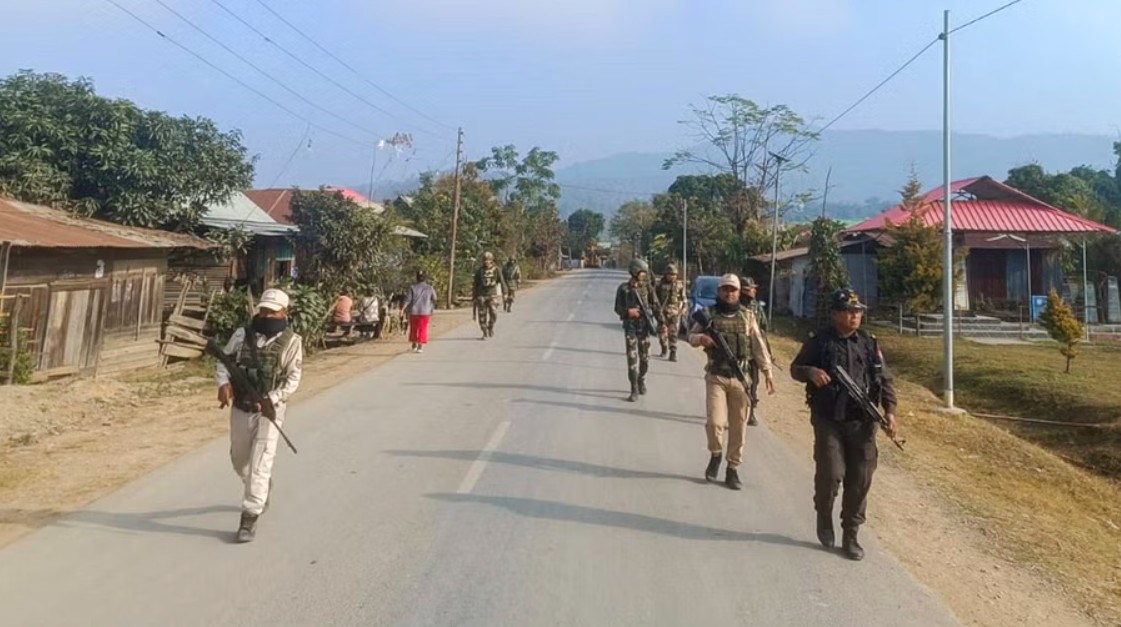 မြန်မာနယ်စပ်အနီး စစ်သွေးကြွ ၁၀ ဦးကို ချေမှုန်းခဲ့ဟု အိန္ဒိယပြော