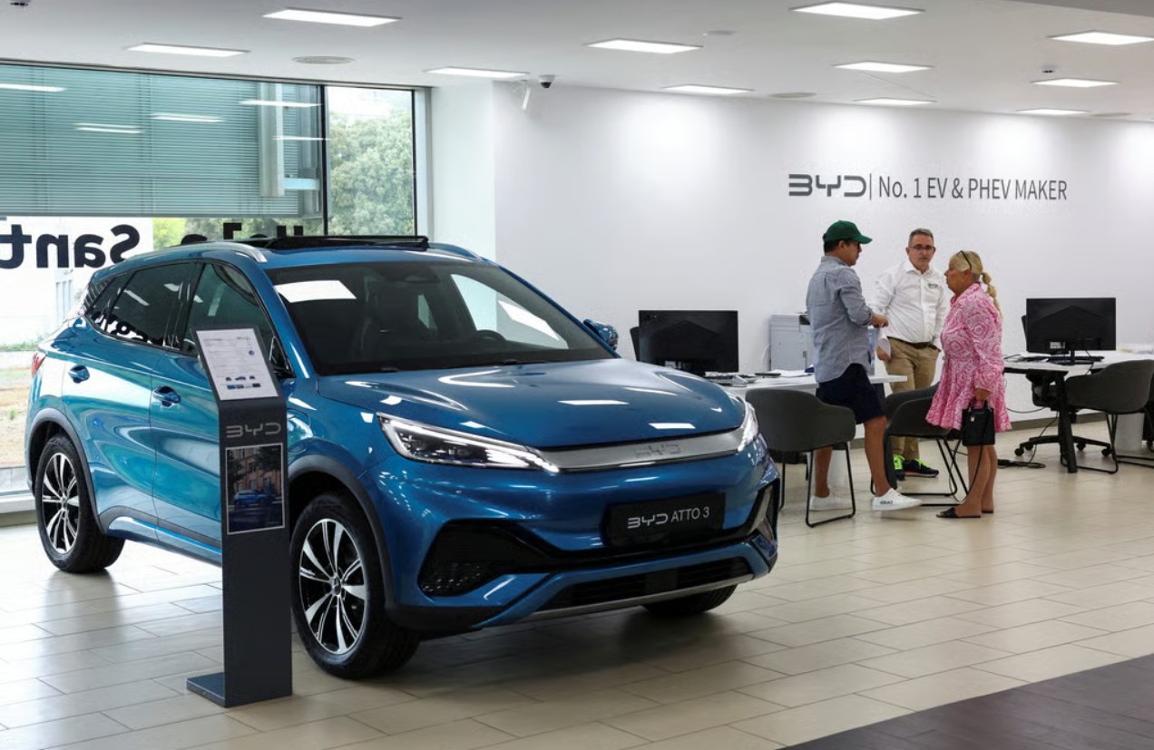 ဥရောပတွင် တရုတ် EV ကားများ ရောင်းအားမြင့်တက်