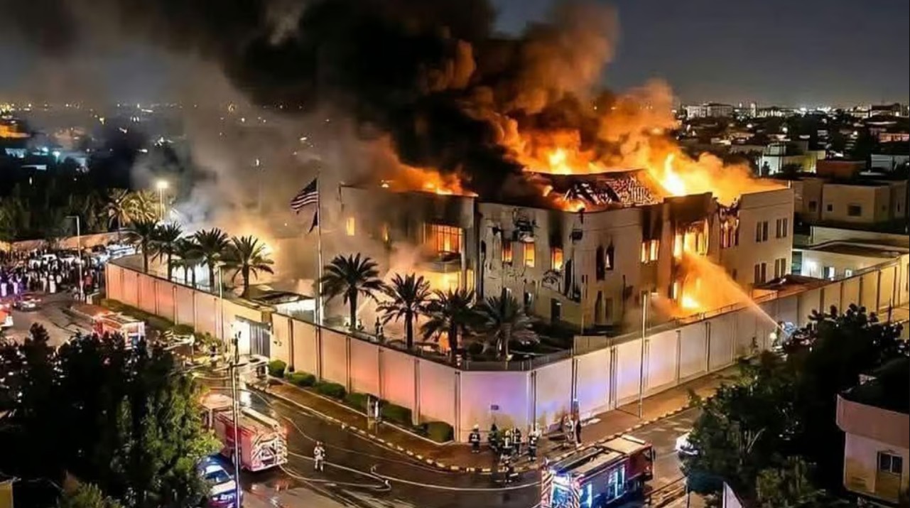 ဆော်ဒီရှိ အမေရိကန်သံရုံးကို အီရန်က ဒရုန်းဖြင့် တိုက်ခိုက်