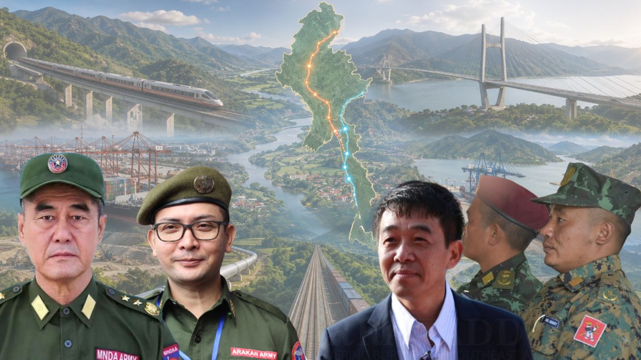 How can EAOs in China-India project areas be controlled?