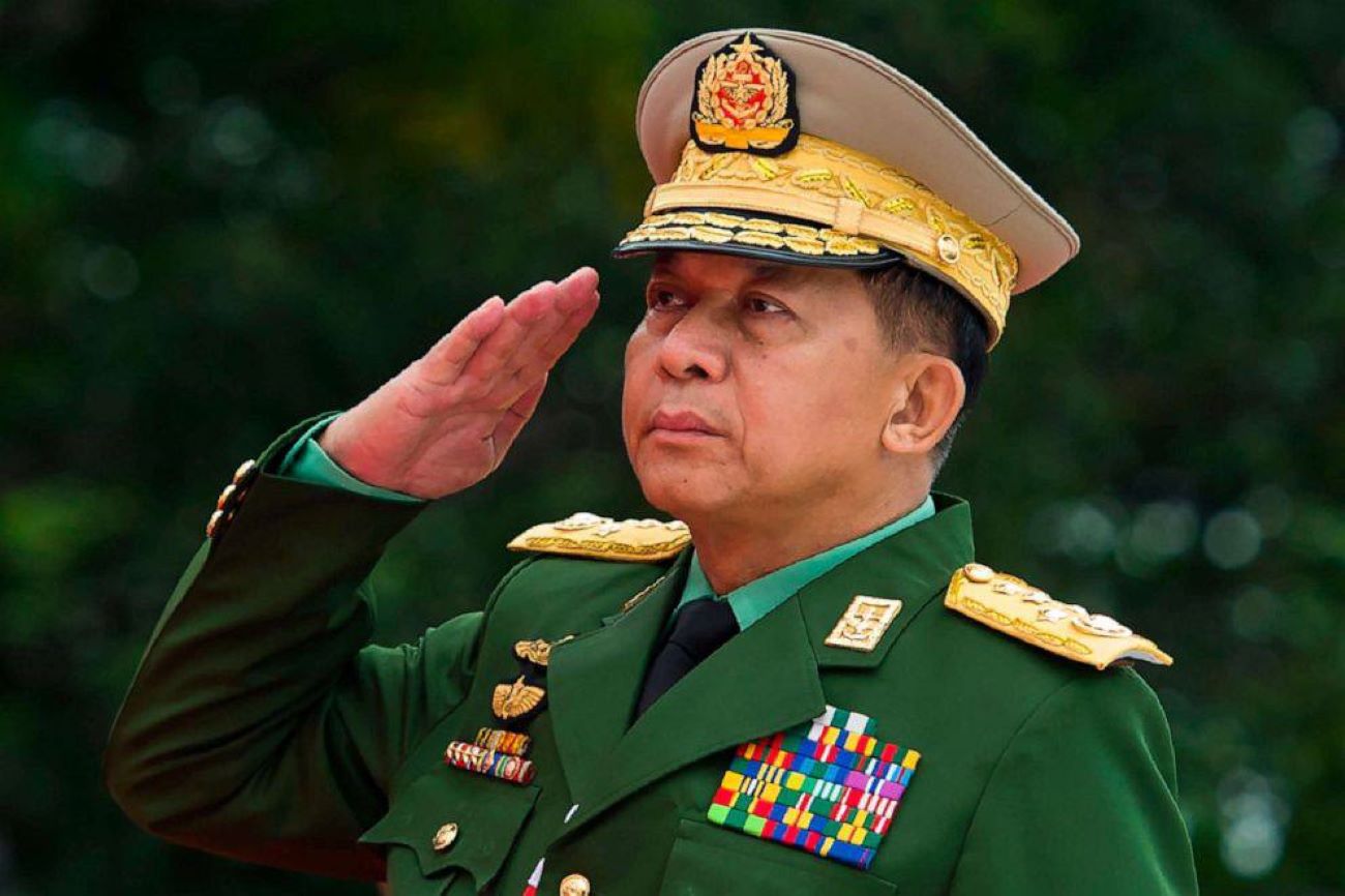 AFP Chair Says Senior General Min Aung Hlaing Has High Percent Chance of Becoming President