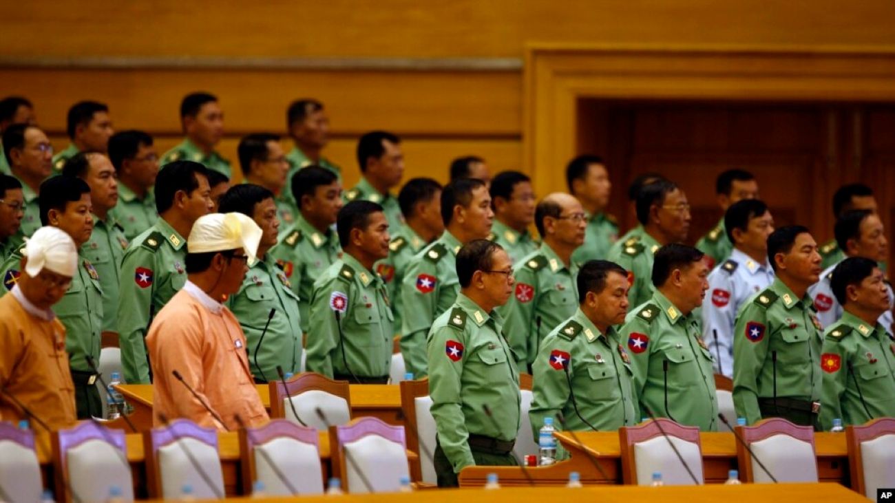 Claim That Military Participation in Parliament Will Be Reduced Only When Armed Groups No Longer Exist Is not Sound