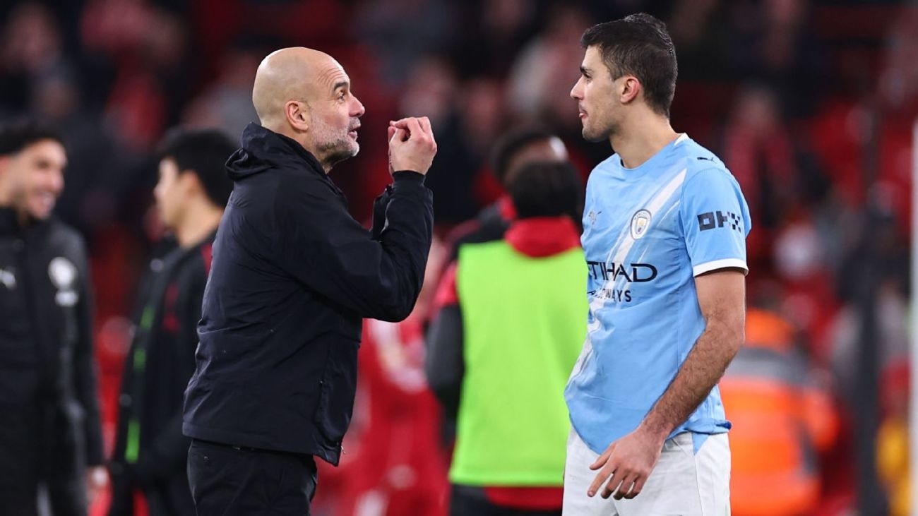 ရိုဒရီကို မန်စီးတီးမှာ ဆက်ရှိဖို့ ဂွာဒီယိုလာ မျှော်လင့် 