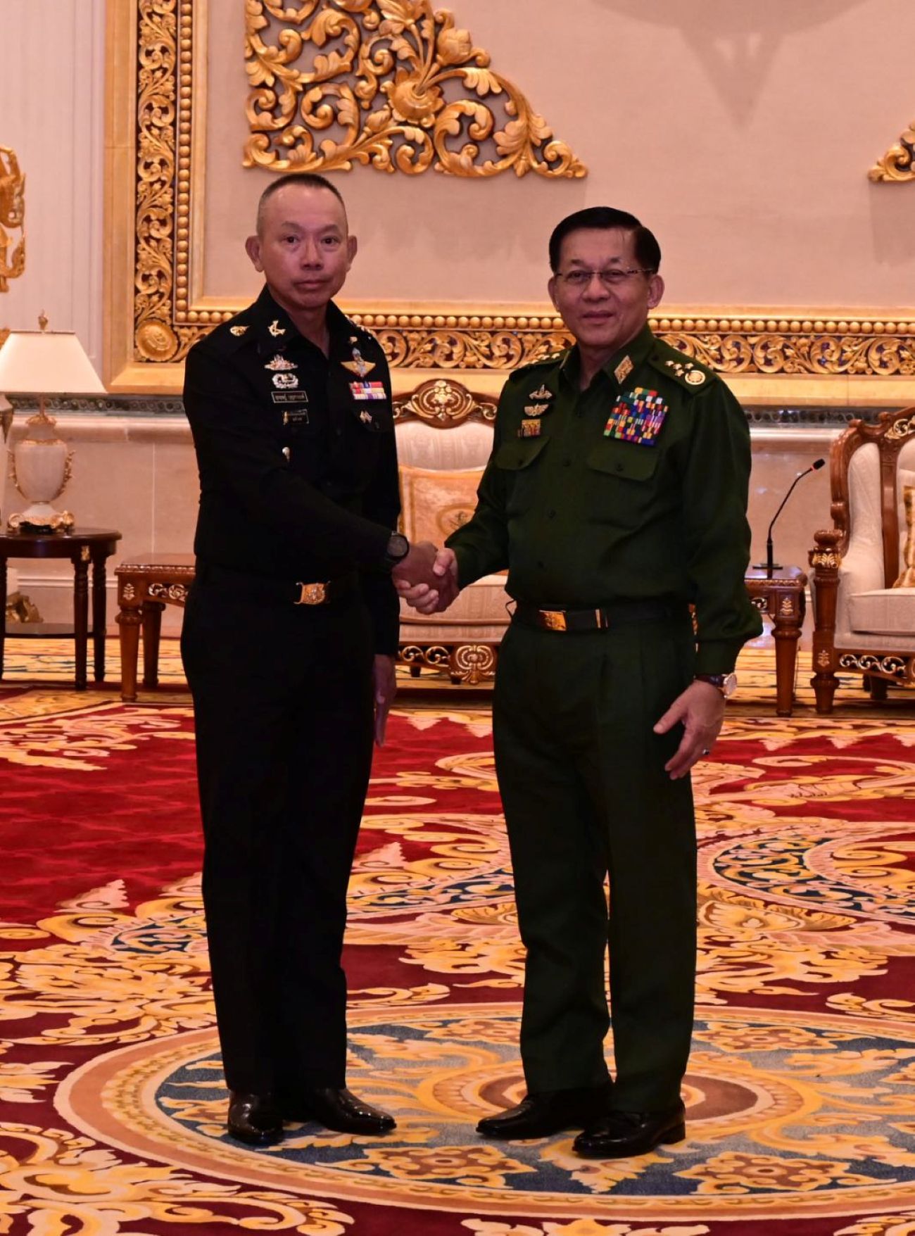 နယ်စပ်တည်ငြိမ်ရေး ထိုင်း-မြန်မာ တပ်ခေါင်းဆောင်နှစ်ဦး ဆွေးနွေး