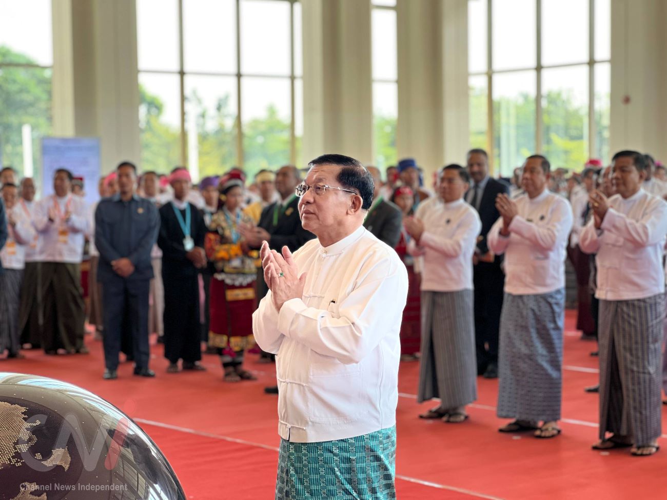 လူငယ်ငြိမ်းချမ်းရေးဖိုရမ် မြင်ကွင်း