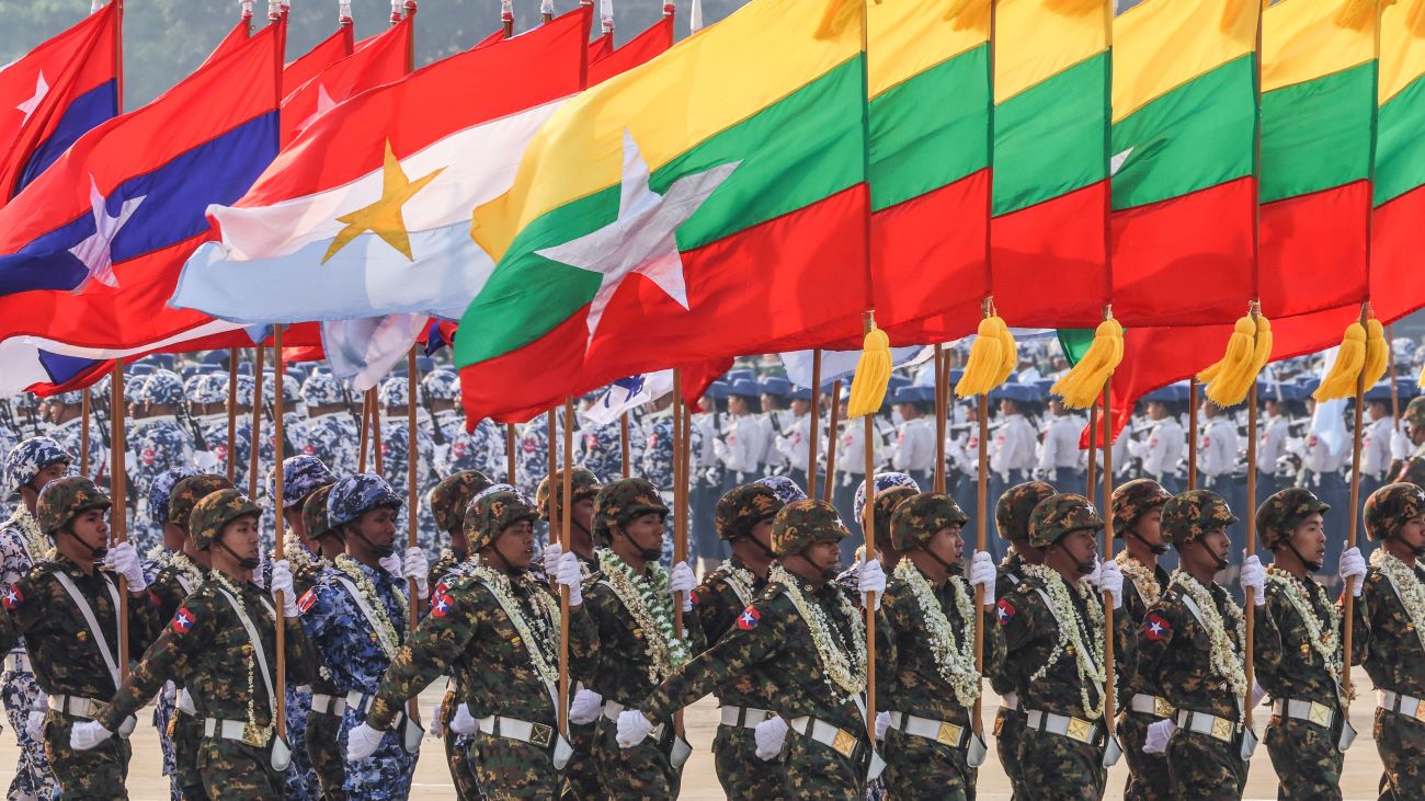 မြန်မာ့တပ်မတော်က မေလကုန်ထိ ယာယီအပစ်ရပ်ဟု ကြေညာ