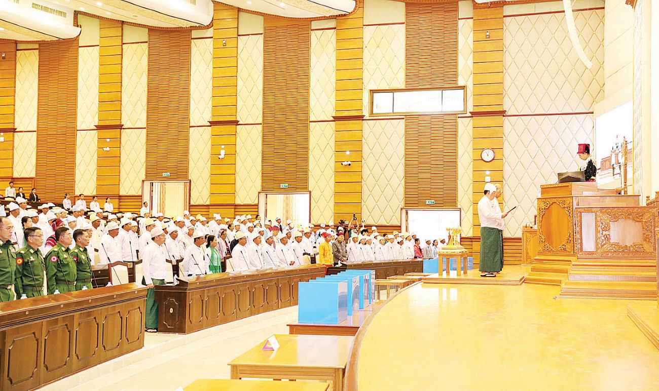 Motions Cannot Be Disclosed Outside Hluttaw Before Official Hearing