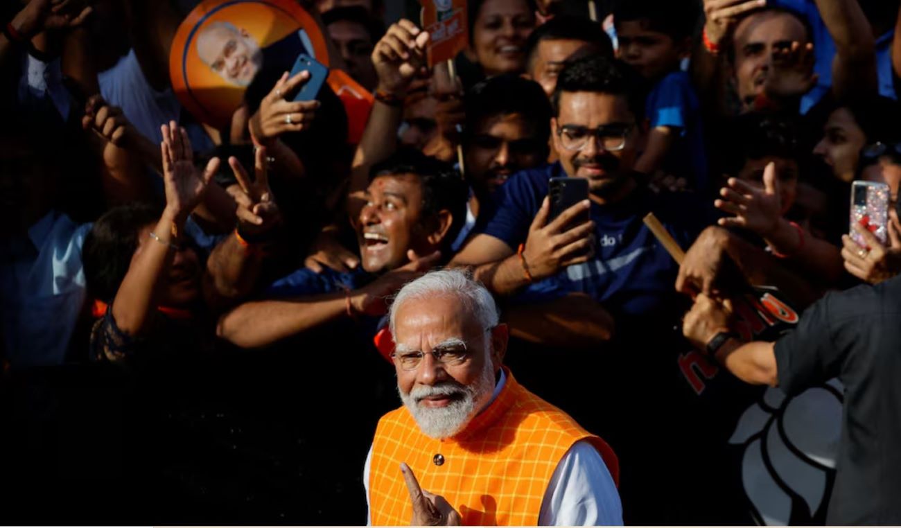 မိုဒီနှင့် BJP ပါတီက ရွေးကောက်ပွဲတွင် အများစုအနိုင်ရဖို့ ပြင်ဆင်