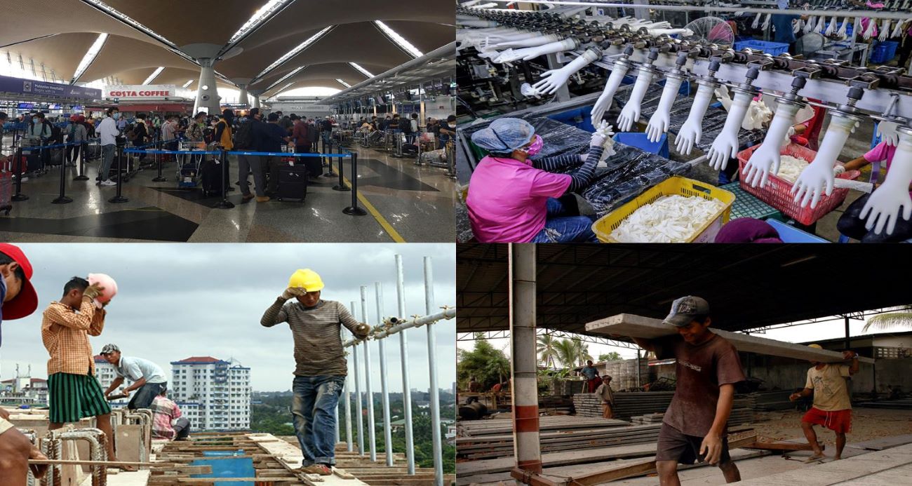 မလေးတွင် ရွှေ့ပြောင်းလုပ်သားများကို မေလကုန်၌ ပြည်ဝင်ခွင့်ပိတ်မည်
