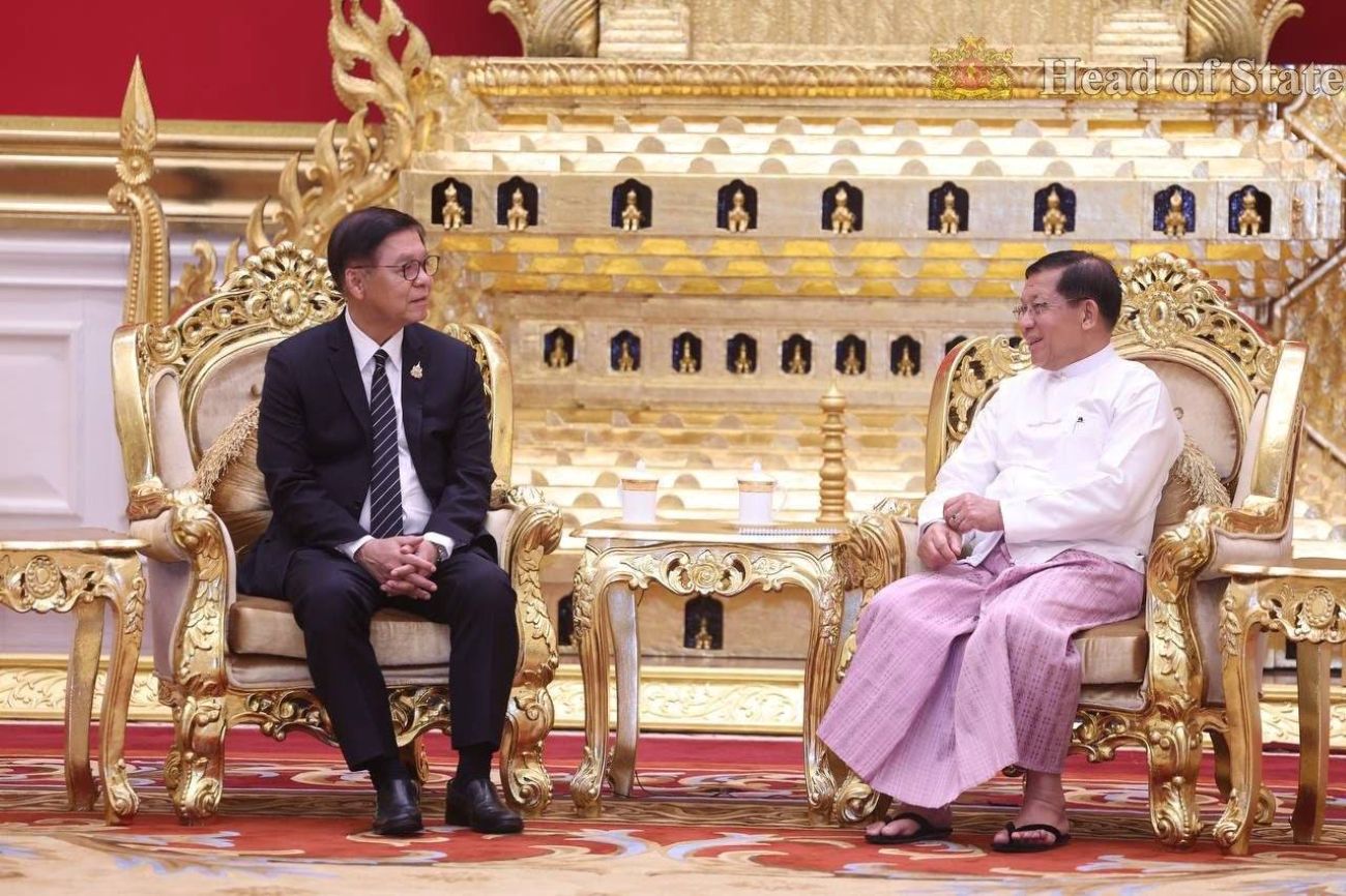 မြန်မာ့ငြိမ်းချမ်းရေး ကူညီရန် ထိုင်း-မြန်မာ ဆွေးနွေး