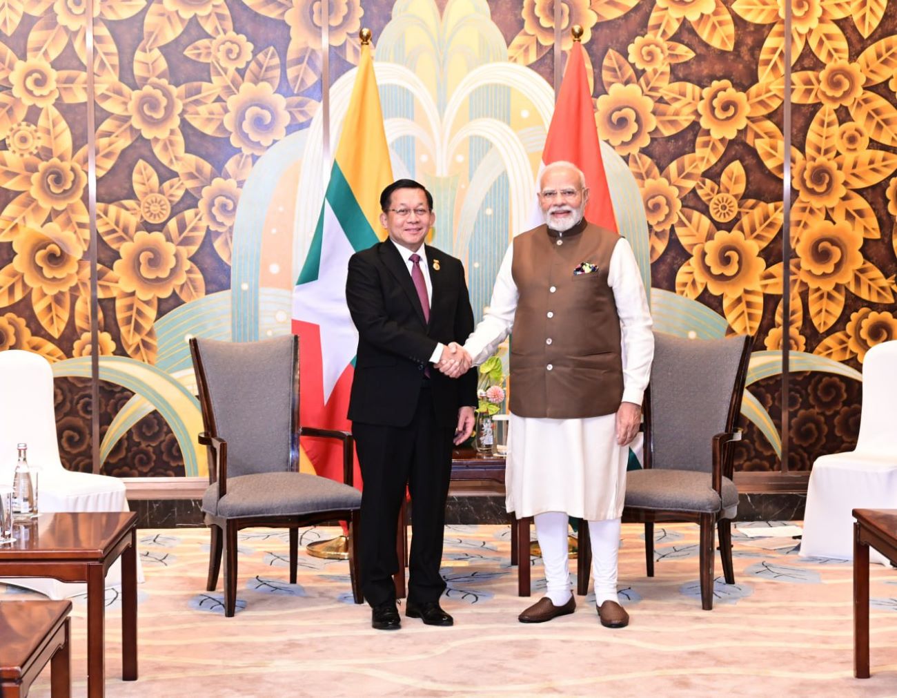 အိန္ဒိယက မြန်မာအပေါ် သမာသမတ်ကျစွာ ရပ်တည်မှုကို ဂုဏ်ယူဟု ပြော