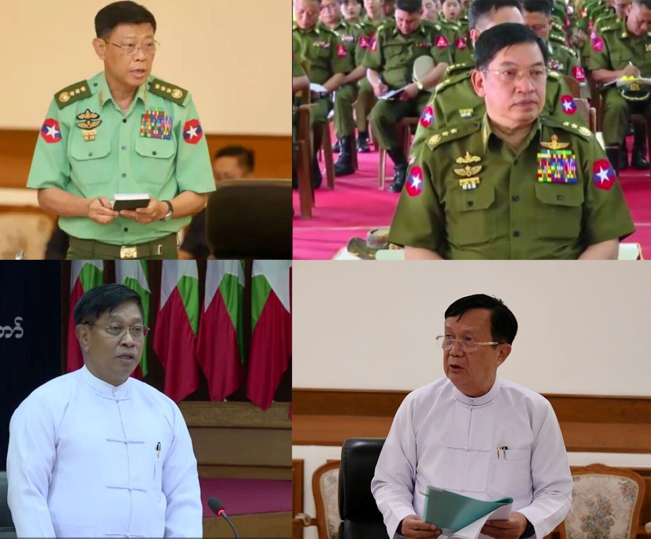 အရပ်ဖက်ကို ရောက်သွားသည့် ဗိုလ်ချုပ်ကြီးများက ဘယ်သူတွေလဲ