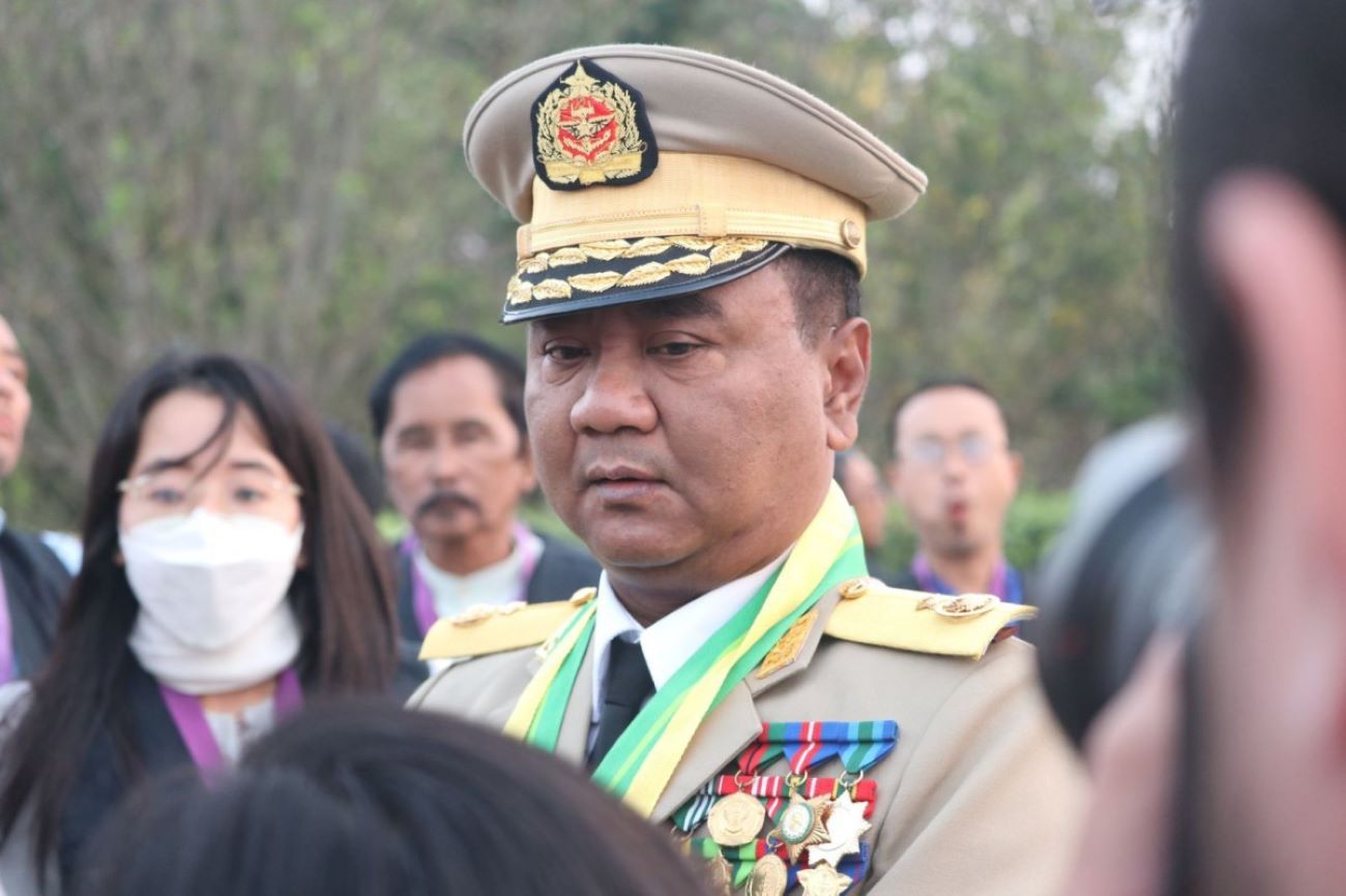 Maj-Gen Zaw Min Tun says Northeastern Command has not fallen yet