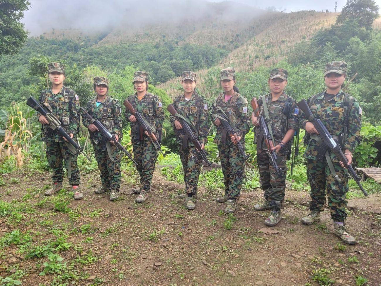 NSCN-K/AM’s Naga Women’s Security Unit for Chairperson Ang Mai