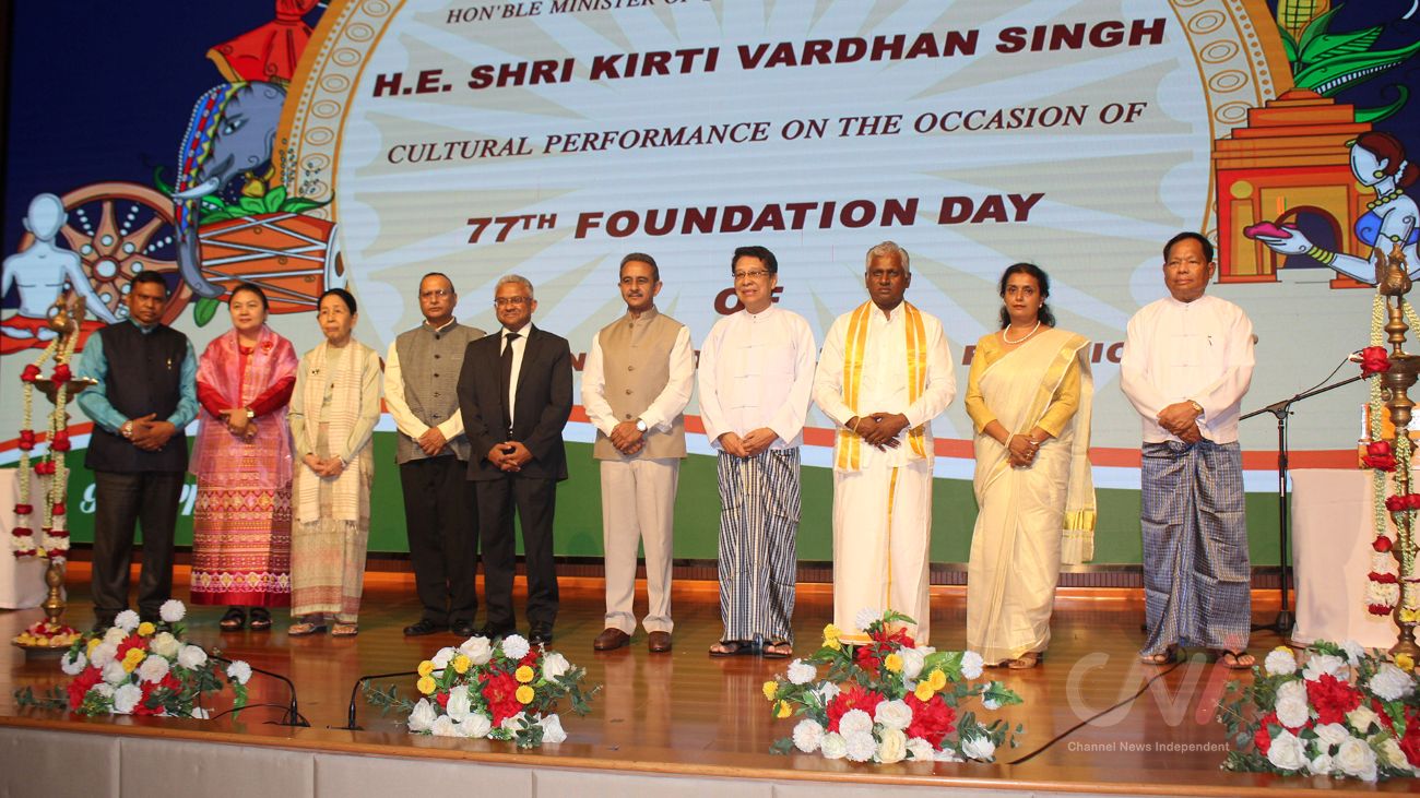 အိန္ဒိယယဥ်ကျေးမှုဆိုင်ရာဆက်ဆံရေးကောင်စီ (၇၇) နှစ်မြောက် အခမ်းအနားကျင်းပ