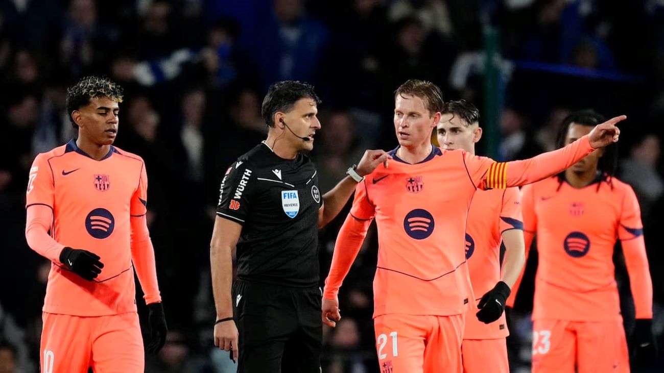 ဘာစီလိုနာရှုံးနိမ့်တဲ့ပွဲမှာ ဒိုင်လူကြီးကို ဒီဂျောင်ဝေဖန် 