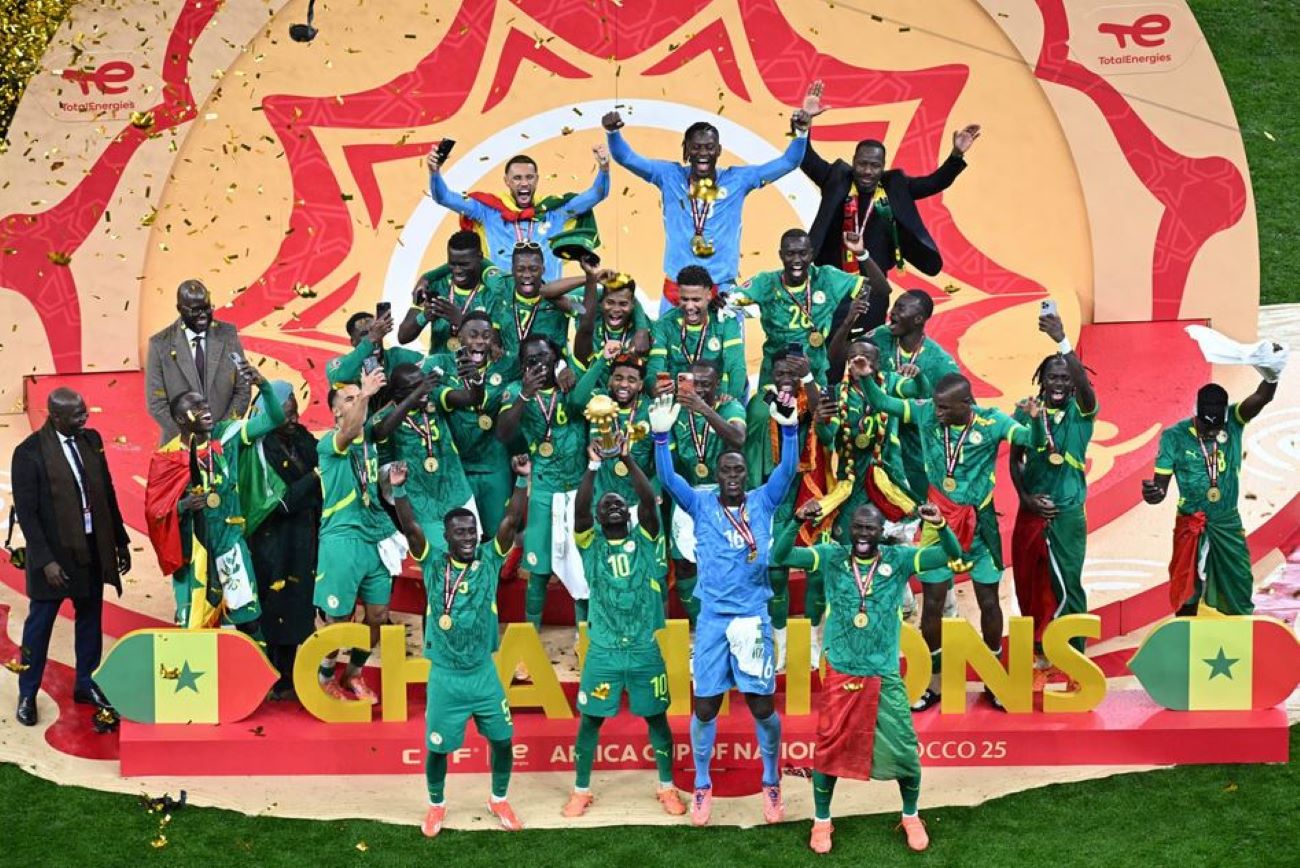 အာဖရိကဖလားချန်ပီယံဆု ဆီနီဂေါ ဒုတိယအကြိမ်မြောက်ရရှိ 