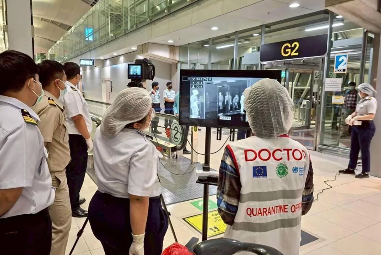 နီပါးဗိုင်းရပ်စ် ကူးစက်မှုကြောင့် ထိုင်းက လေဆိပ်များကို တင်းကျပ် 