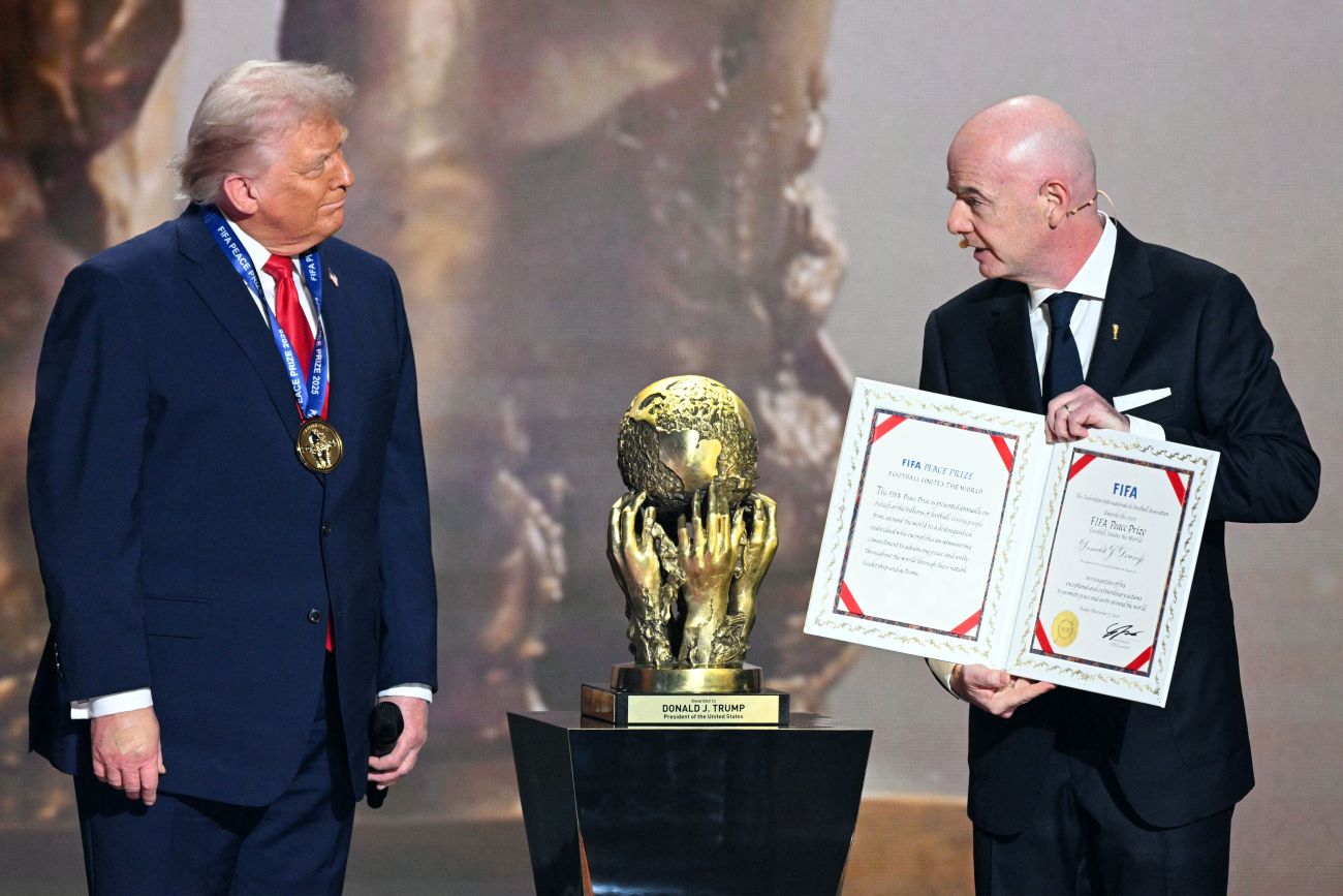 ထရမ့်ထက် FIFA Peace Prize ကိုရဖို့ ထိုက်တန်တဲ့သူမရှိ 