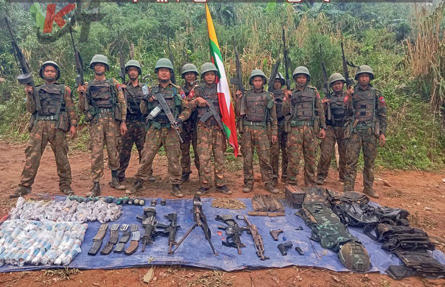 ကော့ကရိတ်-သင်္ဃန်းညီနောင်-မြဝတီ အာရှလမ်းမကြီးကို တပ်မတော် ထိန်းချုပ်