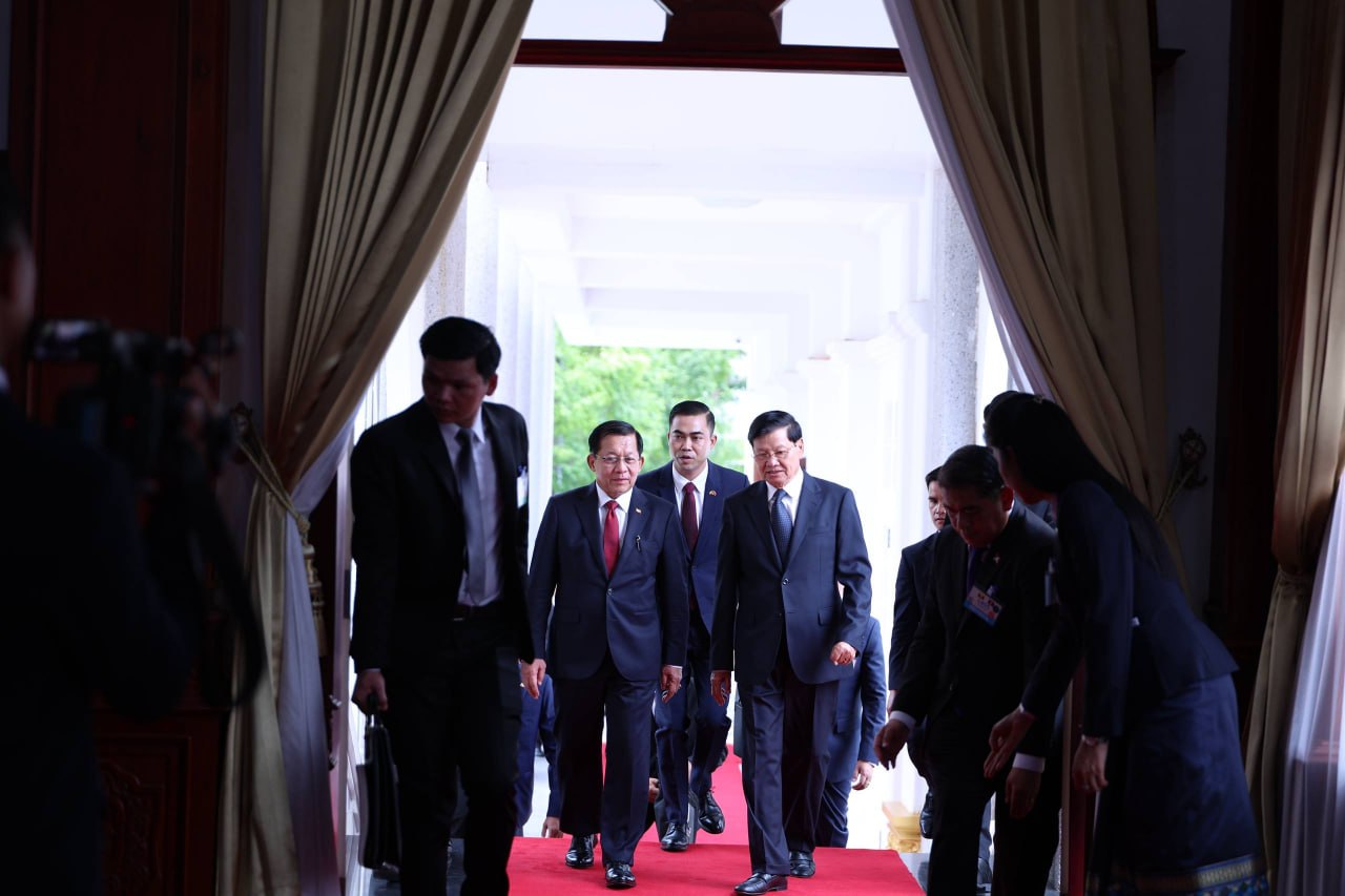 မြန်မာ၏ မိတ်ဆွေကောင်းအဖြစ် ရပ်တည်မည်ဟု လာအိုသမ္မတ ပြော