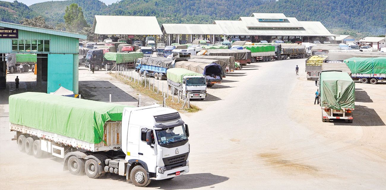 Chinese Trucks Allowed Entry at Shan and Kachin Borders, While Myanmar Trucks Remain Sidelined