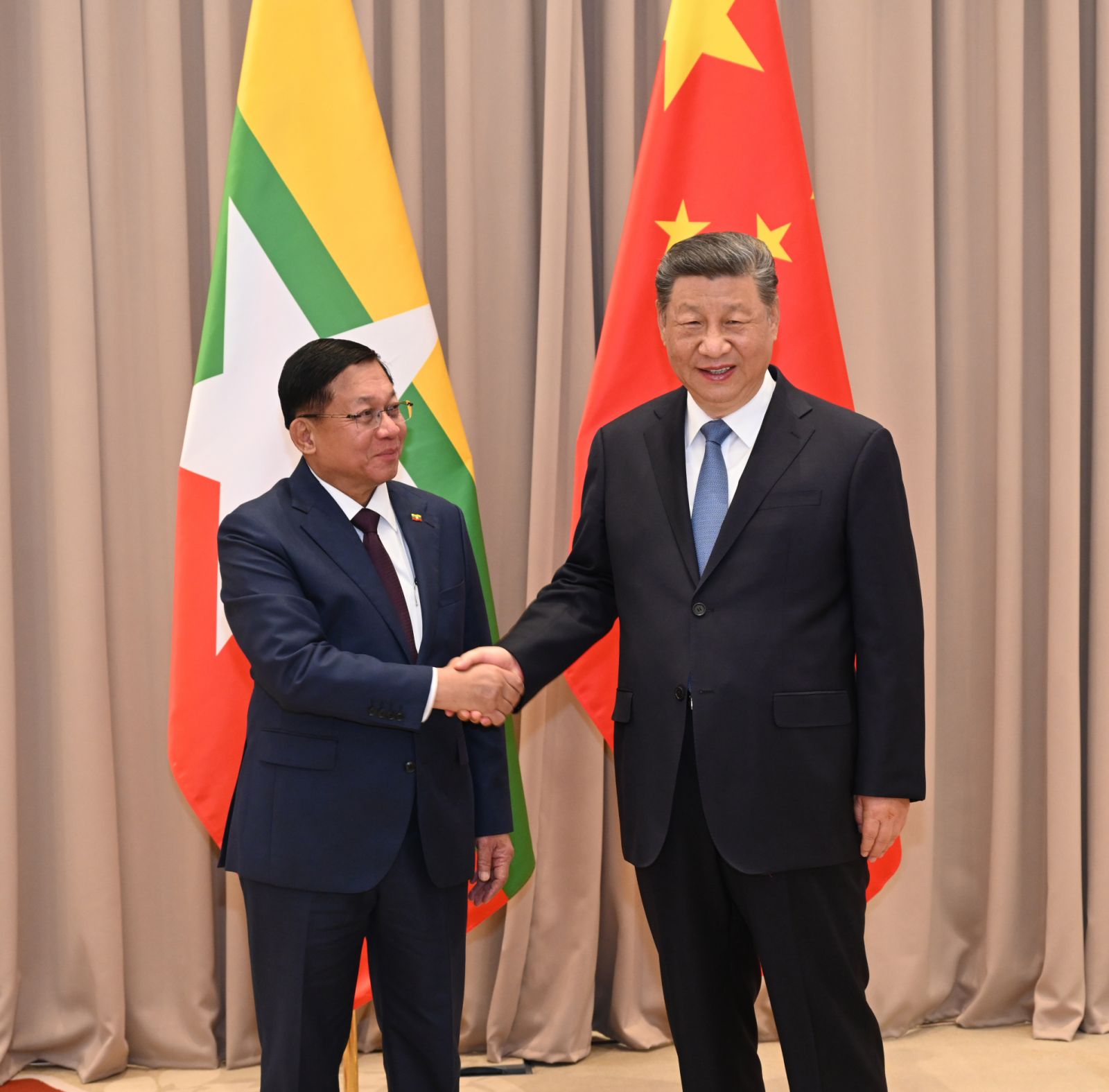 မြန်မာငြိမ်းချမ်းရေး လုပ်ငန်းများကို ဆက်ကူညီမည်ဟု ရှီကျင့်ဖျင် ပြော