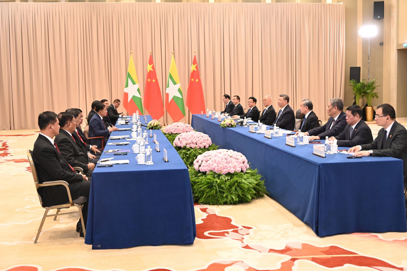 China should not be seen as exerting influence over Myanmar