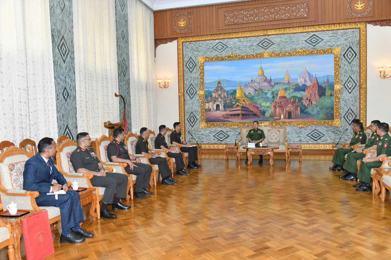 Indian intelligence chief meets with Myanmar Vice Commander in Chief