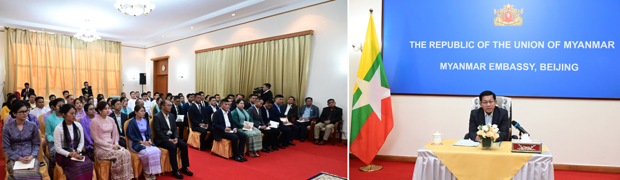 Senior General Min Aung Hlaing says the Tatmadaw is striving to continue the path of democracy