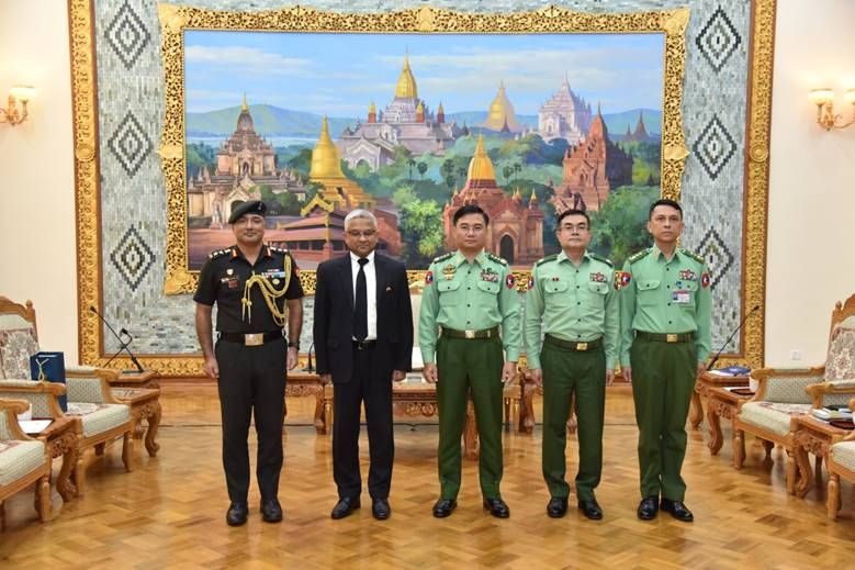 KIA နှင့် သတင်းထွက်ပြီးနောက် အိန္ဒိယသံအမတ် ညှိကွပ်နှင့်တွေ့ဆုံ