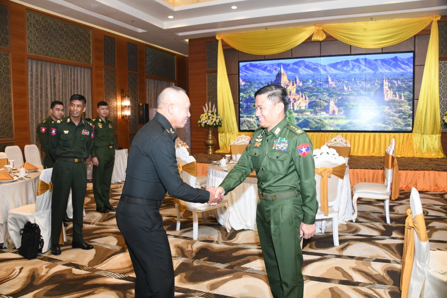 General Kyaw Swar Lin Hosts Thai Defence Chief Amid Succession Speculation