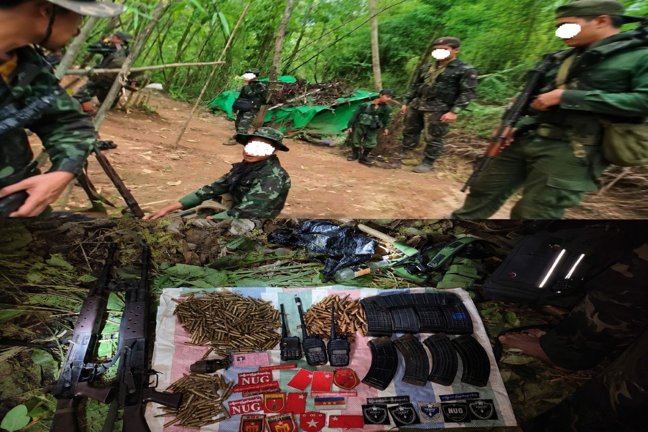 SNA Captures 19 KIA-PDF Camps Near Shwe Pyi Aye Town